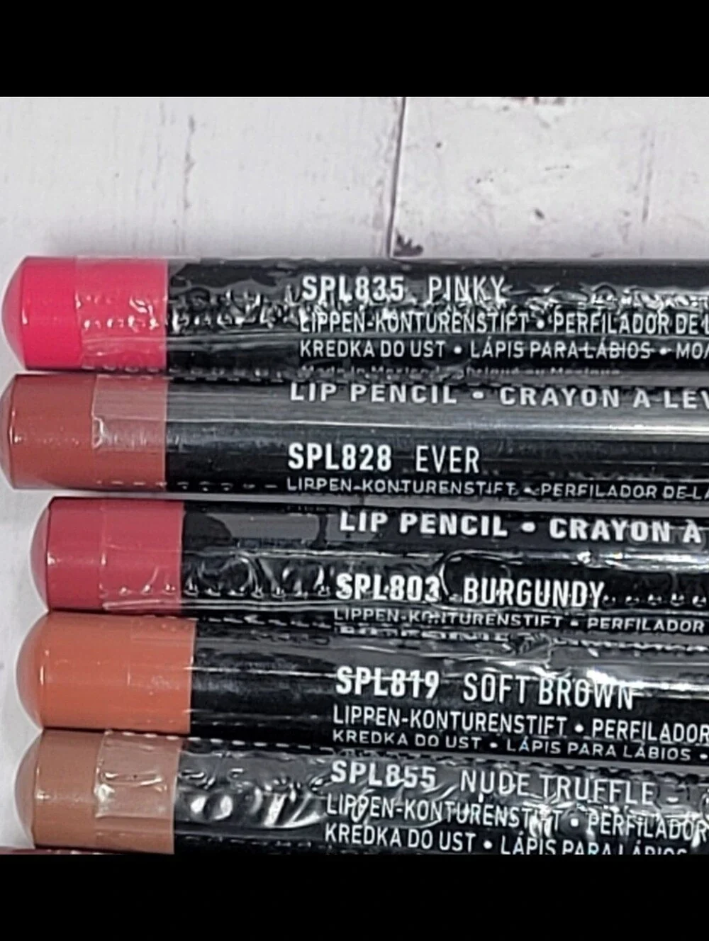 Nyx 8 Piece Slim Lip Pencil Lip Liner Bundle NEW!